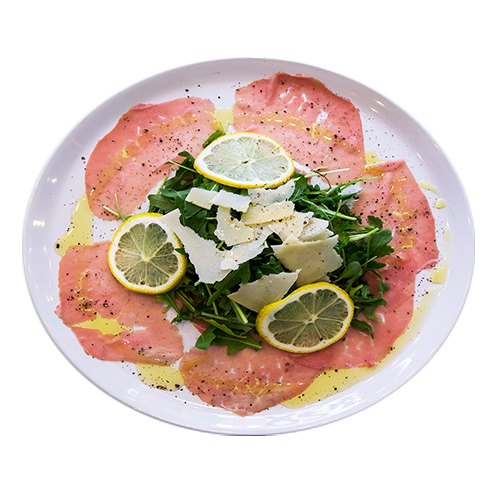 Beef carpaccio