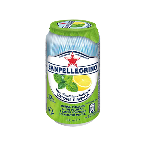 San Pellegrino lemon mint