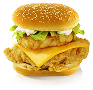 Sizzler supreme burger