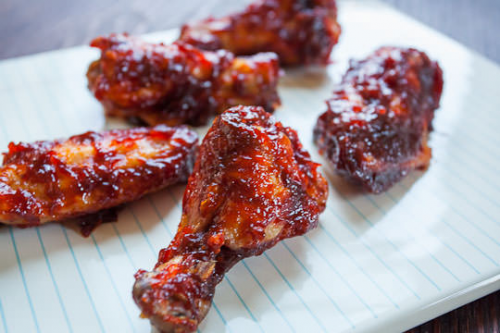 Sweet hot wings 5 pièces