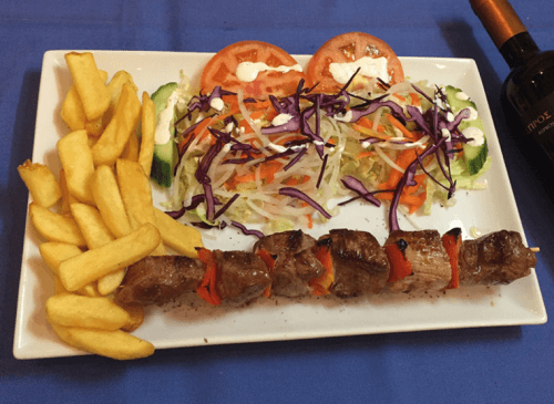 Beef skewer