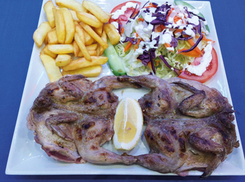 Quails 2 pieces