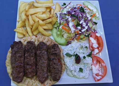 Pitta soutzoukakia