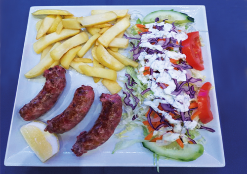 Greek sausages