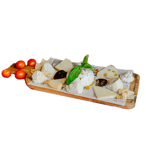 Planche composée de 6 fromages