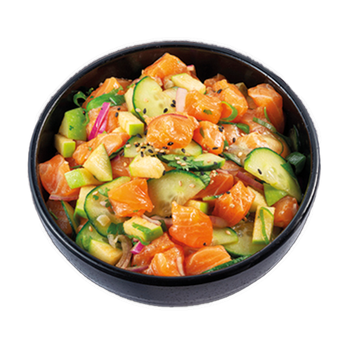 Tartare de saumon avocat