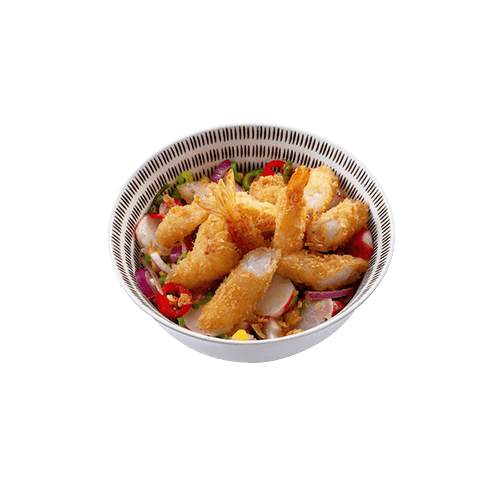 Ebi crevettes tempura