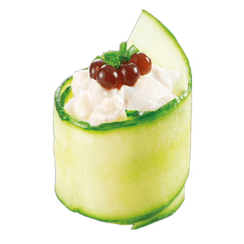 Gunkan pepino tartare de crevettes