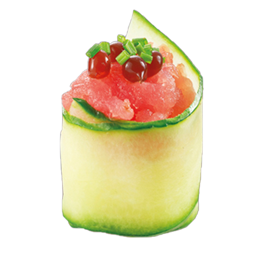 Gunkan pepino tartare de thon