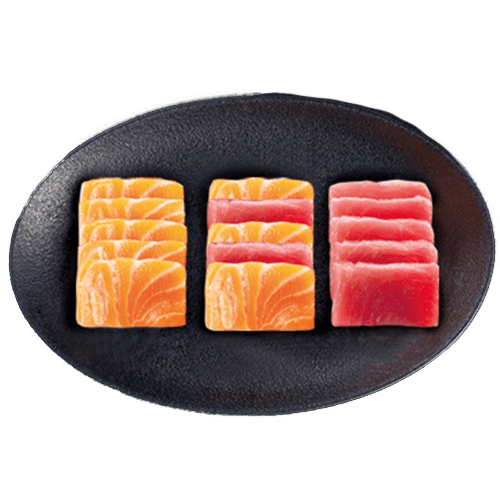 Box trio sashimi duo saumon/thon