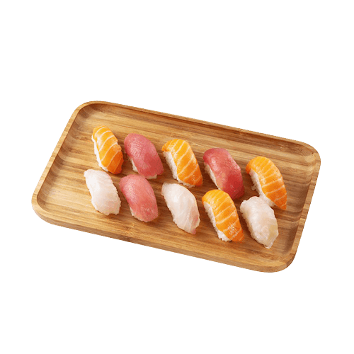 Sushimori mix de saumon/thon/daurade (10 pcs)