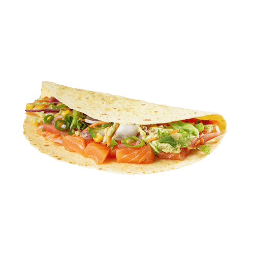 Dés de saumon frais marinés sauce soja
