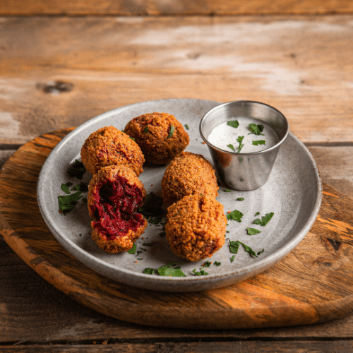 Beetroot balls (veggie)