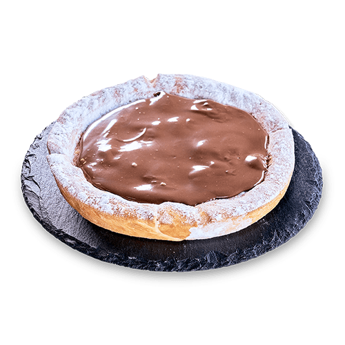 Chocolade pizza