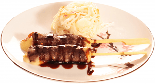 Yakitori beef cheese