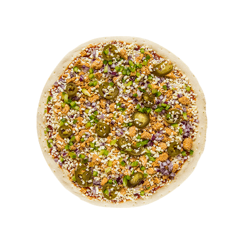 Hot bbq chicken ( pizza medium )