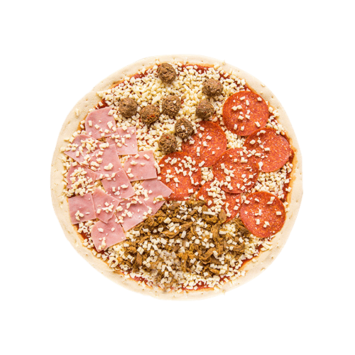 Meat feast ( pizza medium )