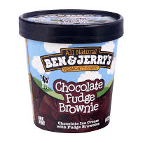 Ben & jerry's chocolate fudge brownie