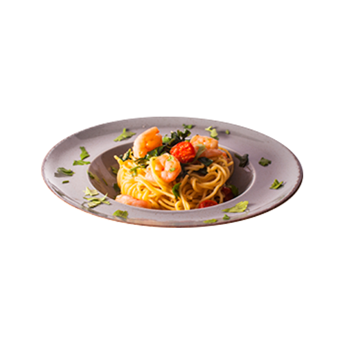 Shrimp spaghetti