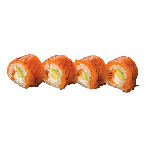 Crispy salmon - 4 pcs.