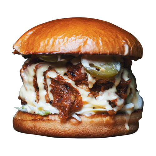 Slow pork Burger