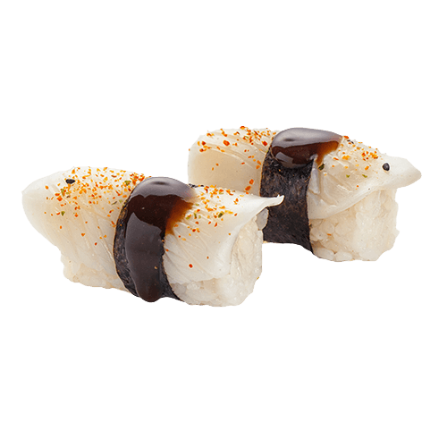 Маринован калмар татаки