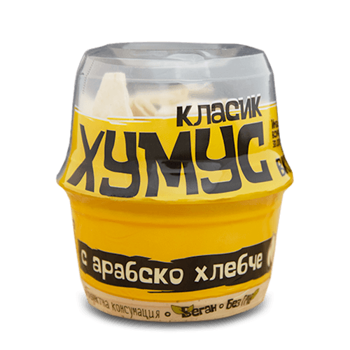 Хумус с арабско хлебче