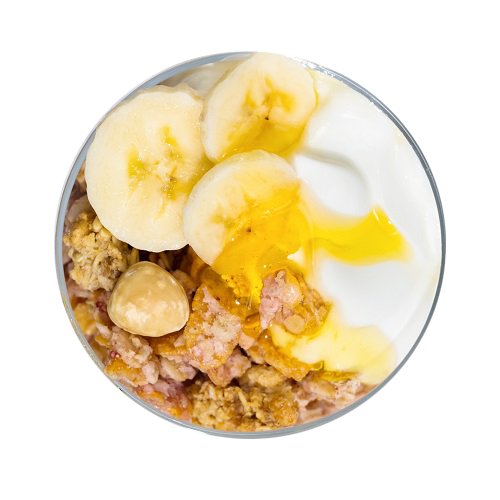 Greek yogurt with banana