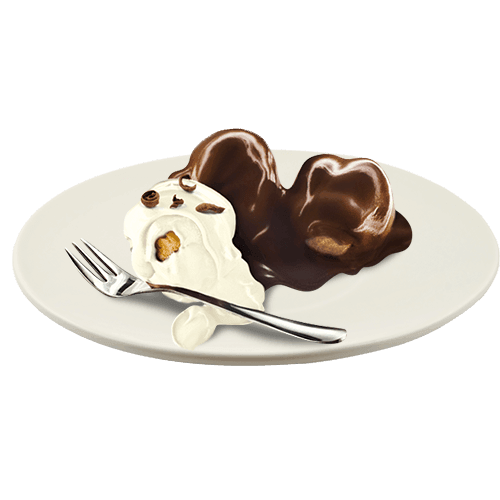 Chocolate profiteroles