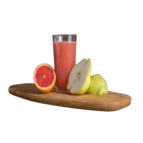 Grapefruit and pear