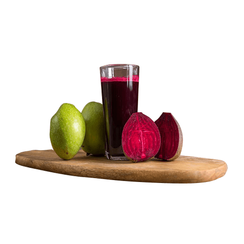 Beet and apple