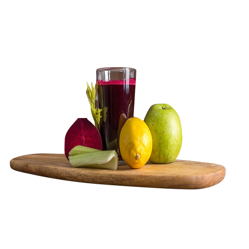 Beet, apple, lemon, celery