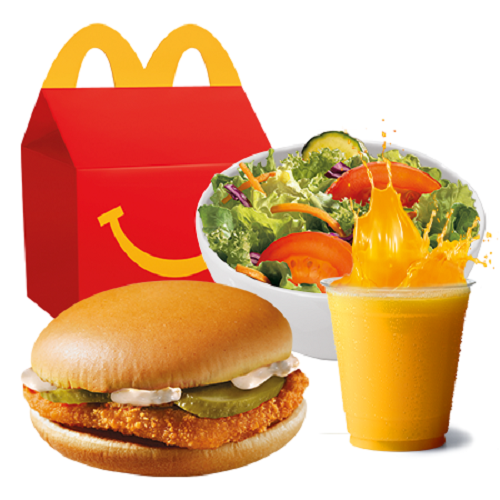Детско меню- Happy Meal™ с пилешки бургер