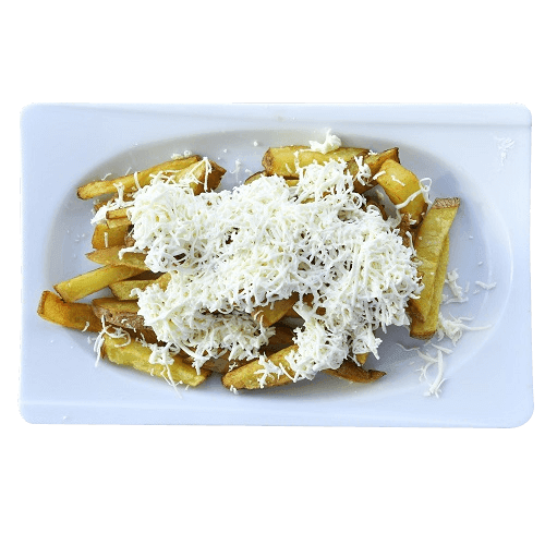 Домашни пържени картофи със сирене
