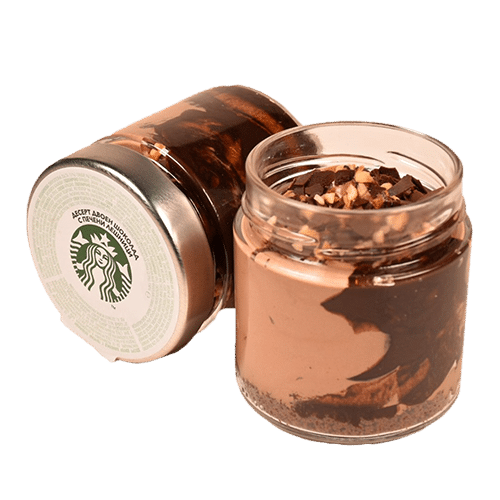 Double chocolate and roasted hezelnuts