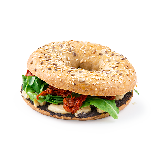 Bagel with chiken