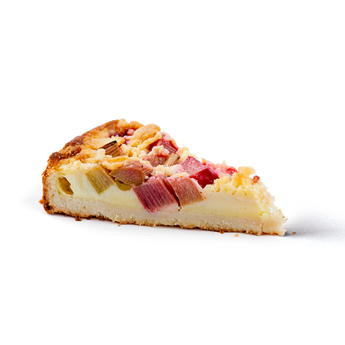 Rhubarb Strawberry Cake