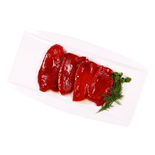Печени чушки с чесън и магданоз