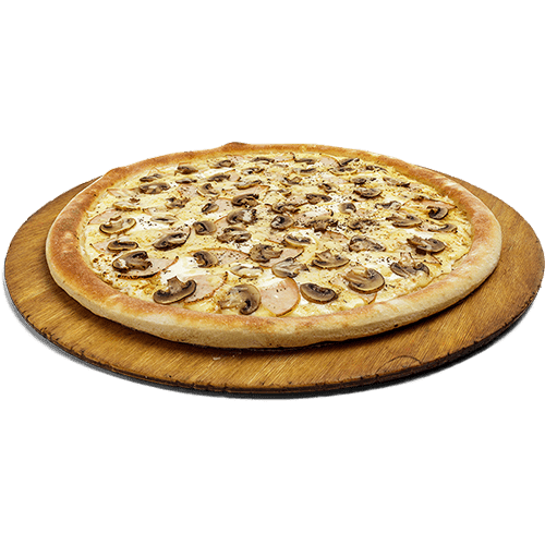 Pizza Fillet and mushrooms