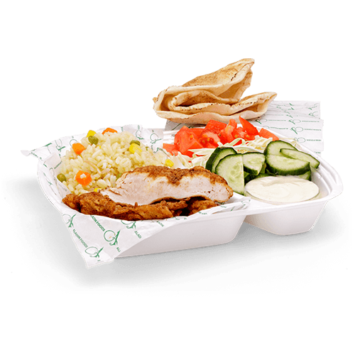 Portion Chicken Fillet with Rice