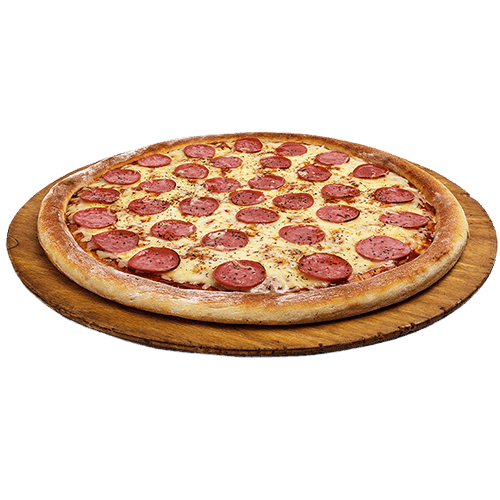 Pizza Ham and Melted Cheese