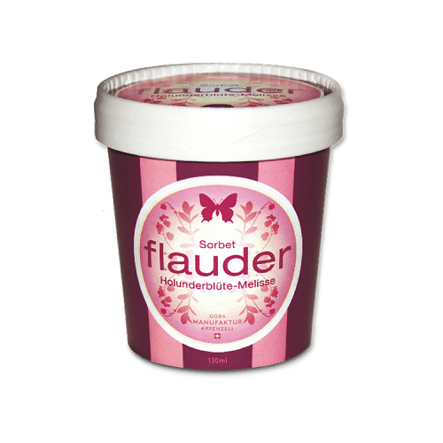 Flauder Sorbet Glacebecher (FROZEN)