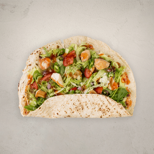 X2-Feuriger Poulet Wrap