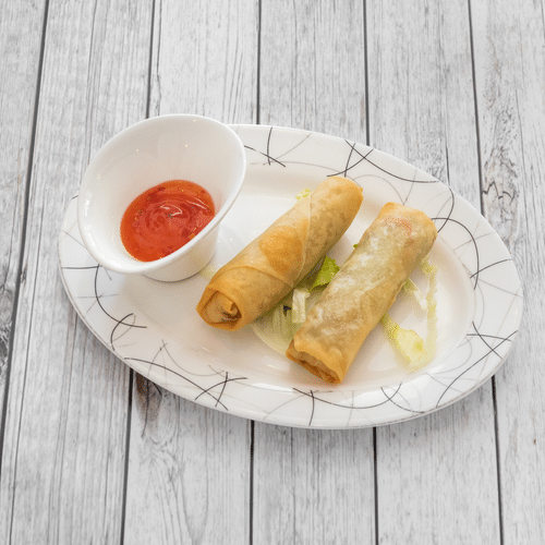 Rouleaux de printemps aux légumes (2 pièces)