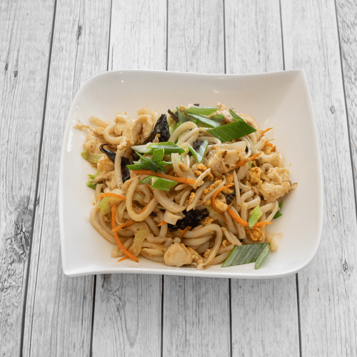 Nouilles Udon sautées au poulet
