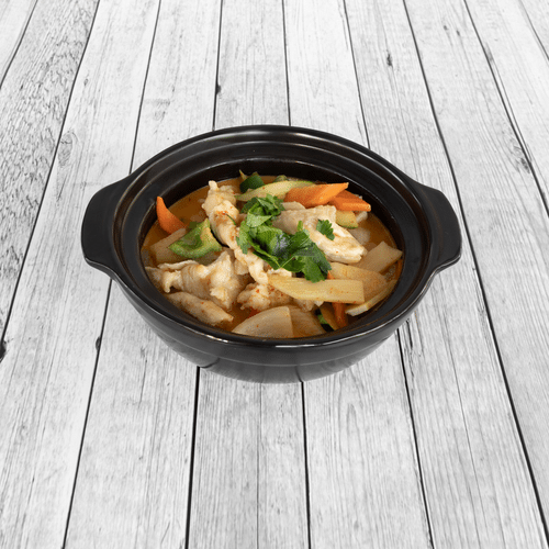 Poulet au curry style thaï