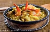 Shrimps Biryani