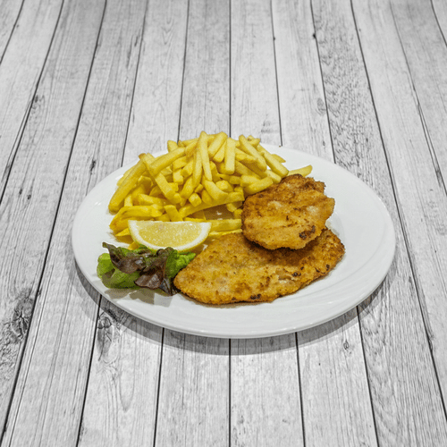 Rahmschnitzel vom Schwein