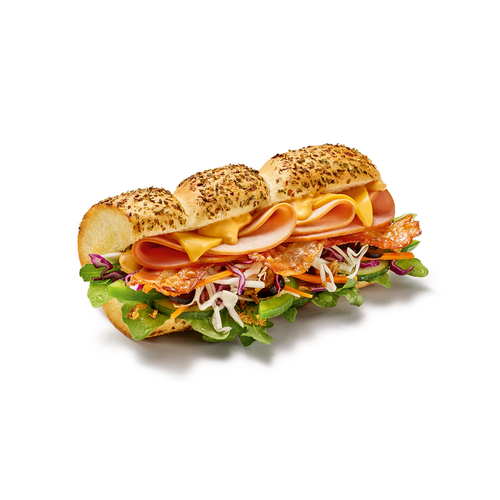 Sparmenü Turkey, Ham & Bacon Melt Sandwich 15cm