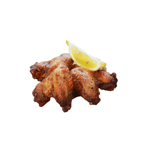 Poulet Flügeli Menü (4 Stück)